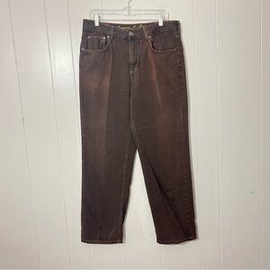 Tommy Bahama Jeans Mens Classic Fit Brown Size 35x30
